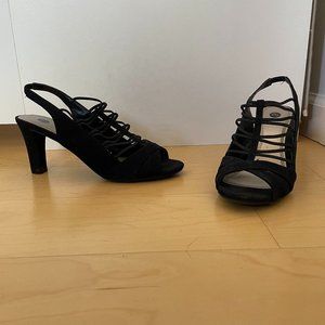 CP Black High Heels, Size 8.5